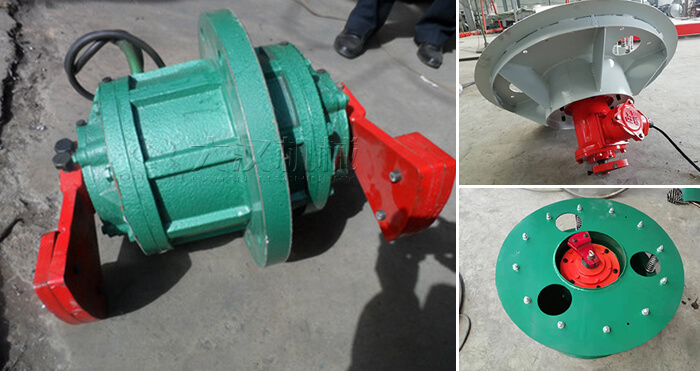 三次元旋振筛振动电机上下重锤